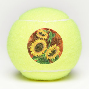 Sonnenblumen Tennis Balls Tennisbälle