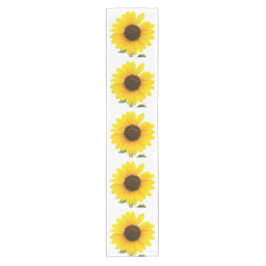 Sonnenblumen-Tischläufer Kurzer Tischläufer