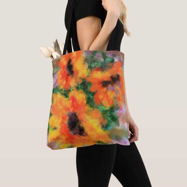 Sonnenblumen Tote Tasche (Von Nahem)