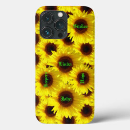 Sonnenblumen-Trends - Selten dort Case-Mate iPhone Hülle