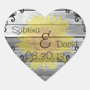 Sonnenblumen Umschlag Aufkleber für die Sammlung v