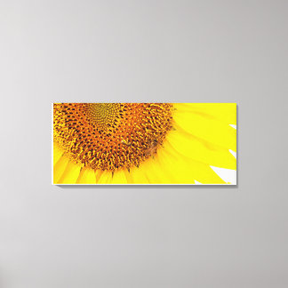 Sonnenblumen und Bienen-Canvas drucken Leinwanddruck
