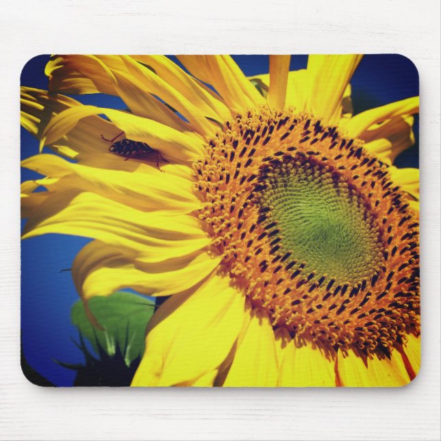 Sonnenblumen und Blume Mousepad (Vorne)