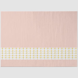 Sonnenblumen- und Gänseblümchen-Seidenpapier Seidenpapier