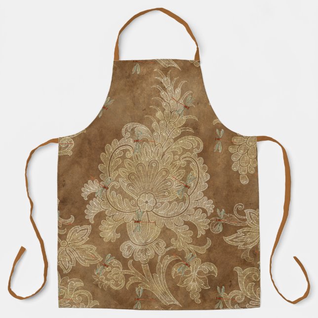 Sonnenblumen und Libellen Serie Design 15 Schürze (Vorderseite)
