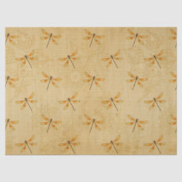 Sonnenblumen und Libellen Serie Design 17 Seidenpapier