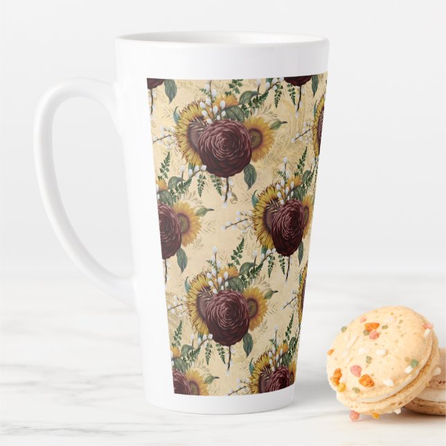 Sonnenblumen und Ranunculus Milchtasse (Beispiel)