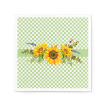 Sonnenblumen und Schachbrett