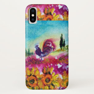 SONNENBLUMEN UND SCHWARZE ROOSTER Case-Mate iPhone HÜLLE