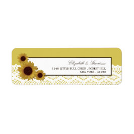 Sonnenblumen und Vintage Hochzeit