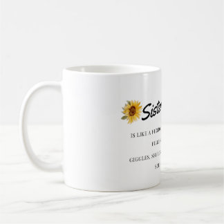 Sonnenblumen - Unterstützung, Gläser, Geheimnisse Kaffeetasse