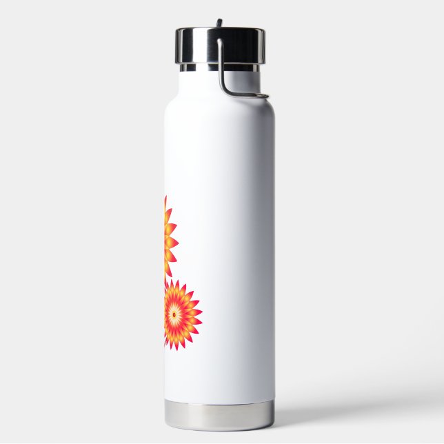 Sonnenblumen Vector Blume Trinkflasche (Links)