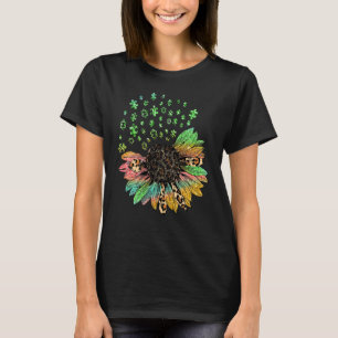 Sonnenblumen Vibes Kostüm Positive Zitate T-Shirt
