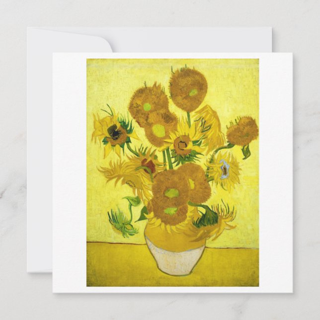 Sonnenblumen Vincent van Gogh (Vorderseite)