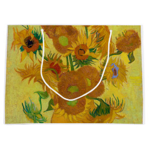Sonnenblumen, Vincent van Gogh, 1889 Große Geschenktüte