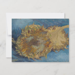 Sonnenblumen - Vincent van Gogh   Fine Art Postcar Postkarte