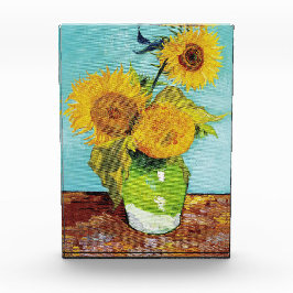 Sonnenblumen Vincent van Gogh Fotoblock