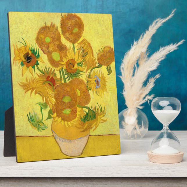 Sonnenblumen, Vincent van Gogh Fotoplatte (Seite)