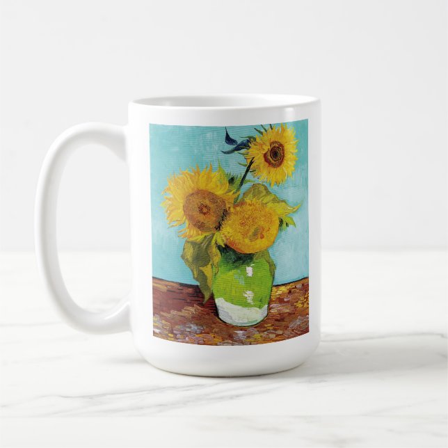 Sonnenblumen Vincent van Gogh Kaffeetasse (Links)