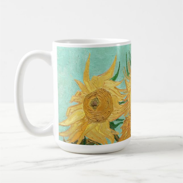 Sonnenblumen Vincent van Gogh Kaffeetasse (Links)