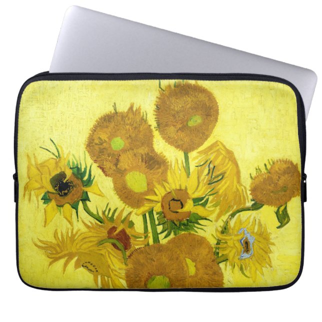 Sonnenblumen Vincent van Gogh Laptopschutzhülle (Vorderseite)