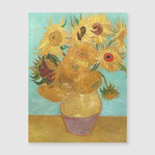 Sonnenblumen Vincent van Gogh Magnetkarte