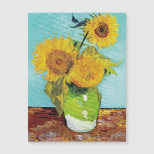 Sonnenblumen Vincent van Gogh Magnetkarte