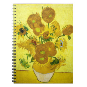Sonnenblumen Vincent van Gogh Notizblock