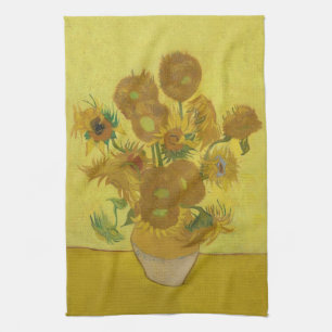 Sonnenblumen, Vincent van Gogh Post-Impressionist Geschirrtuch