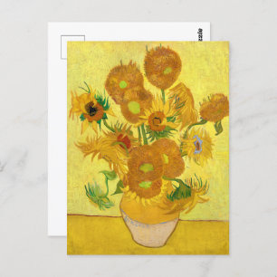 Sonnenblumen, Vincent van Gogh Postkarte