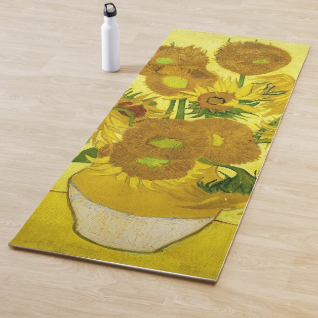 Sonnenblumen Vincent van Gogh Yogamatte (Beispiel)