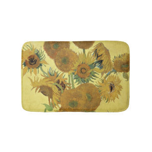 Sonnenblumen Vincent van Goghs  , 1888 Badematte