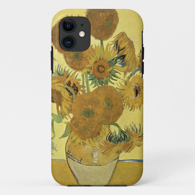Sonnenblumen Vincent van Goghs |, 1888 Case-Mate iPhone Hülle (Rückseite)