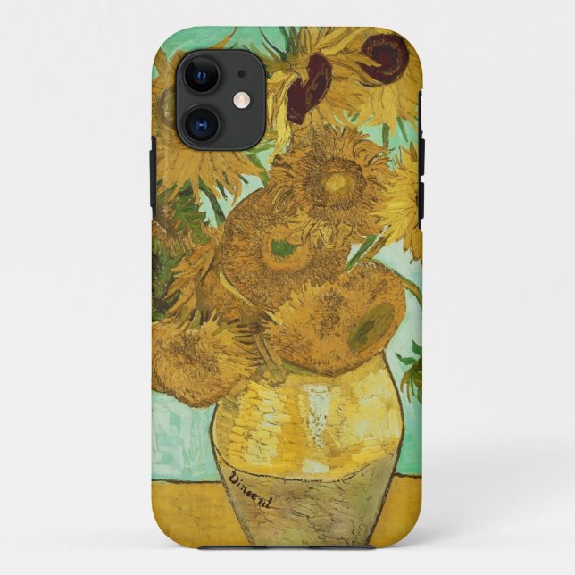 Sonnenblumen Vincent van Goghs |, 1888 Case-Mate iPhone Hülle (Rückseite)