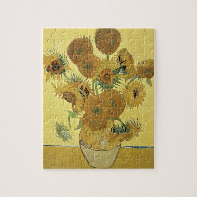 Sonnenblumen Vincent van Goghs |, 1888 Puzzle (Vertikal)