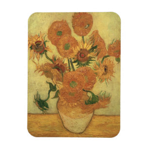 Sonnenblumen Vincent van Goghs  , 1889 Magnet