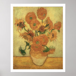 Sonnenblumen Vincent van Goghs  , 1889 Poster