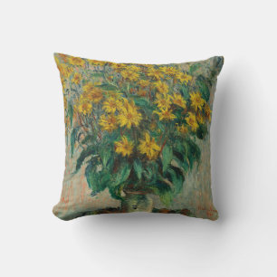 Sonnenblumen (von Claude Monet, 1880) Kissen