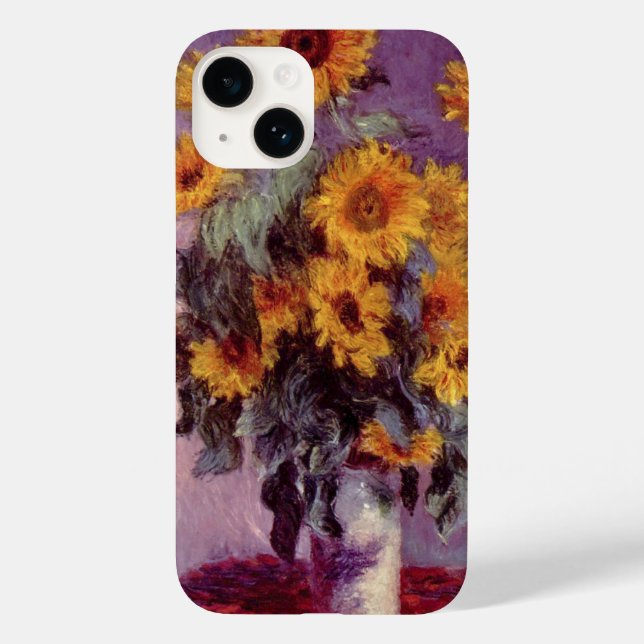 Sonnenblumen von Claude Monet Case-Mate iPhone Hülle (Rückseite)