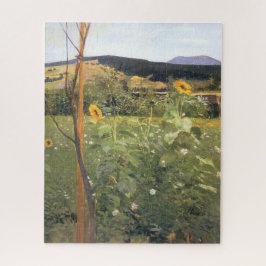 Sonnenblumen (von Jacek Malczewski) Puzzle