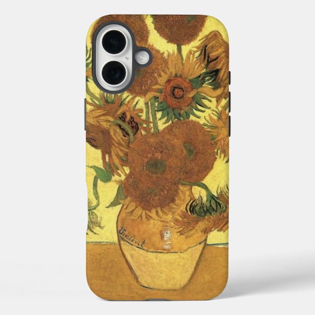 Sonnenblumen von Van Gogh Case-Mate iPhone Hülle (Rückseite)