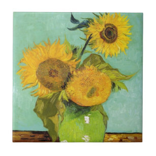Sonnenblumen von Van Gogh Fliese