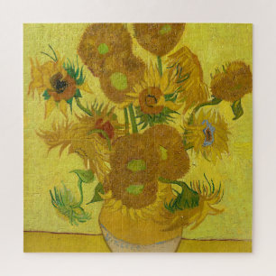 Sonnenblumen von Van Gogh Gemälde Art Puzzle