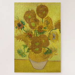 Sonnenblumen von Van Gogh Gemälde Art Puzzle