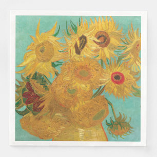 Sonnenblumen von Van Gogh Serviette