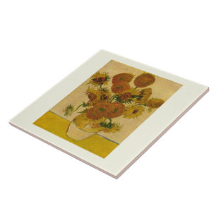Sonnenblumen von Vincent van Gogh, 1878 Fliese