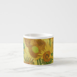 Sonnenblumen von Vincent van Gogh (1888) Espressotasse