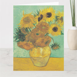 Sonnenblumen von Vincent Van Gogh Karte