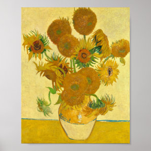 Sonnenblumen von Vincent Van Gogh Poster