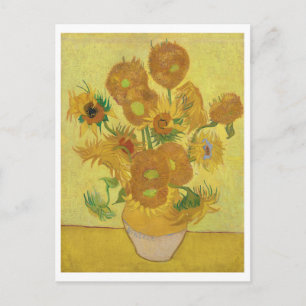 Sonnenblumen von Vincent Van Gogh Postkarte